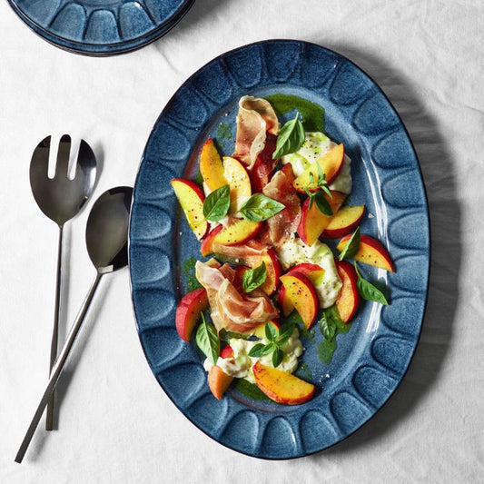 Peach Burrata Salad